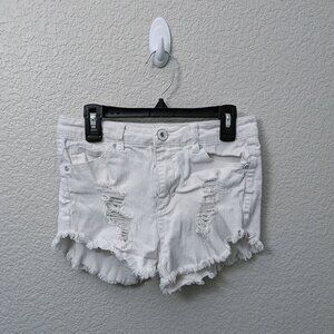 Rewash white high rise distressed shorts - Size 1/25